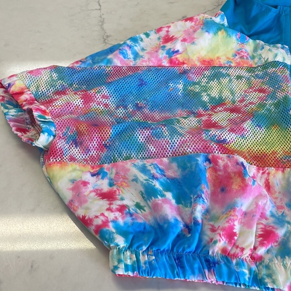 REDFOX Nylon Tie Dye Colorful Jacket Size Med - Picture 10 of 10
